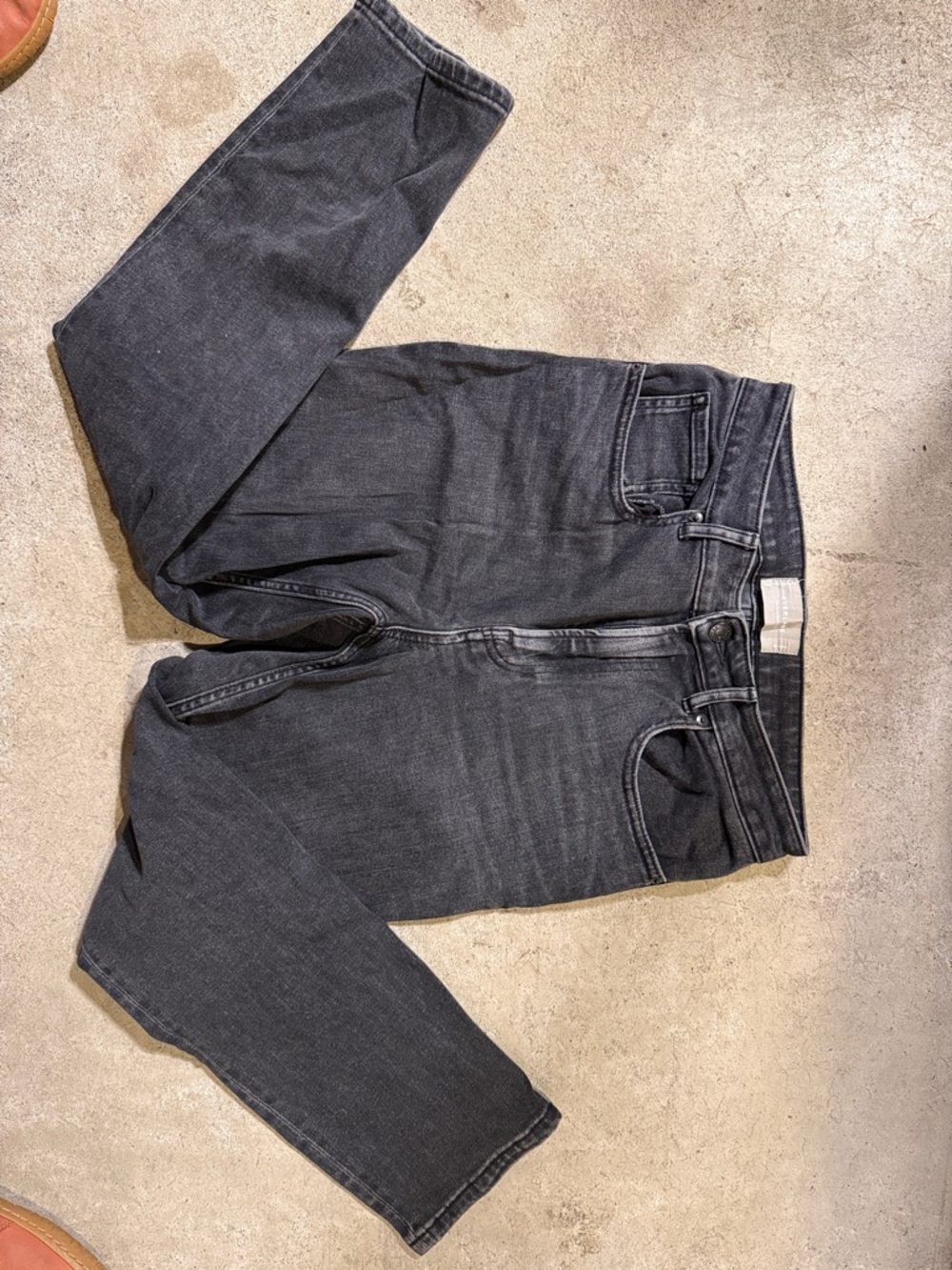 Everlane curvy cheeky black jeans